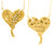 Hearts-Lucky Break Necklace-Large-18K Gold with Overflowing Diamonds Hearts-Lucky Break Necklace-Large-18K Gold with Overflowing Diamonds