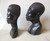 Captivating Faces - Vintage Mahogany Busts from Tanzania Mission, 1969