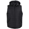 Black - 3AHV Hooded Puffer Vest - JBs Wear