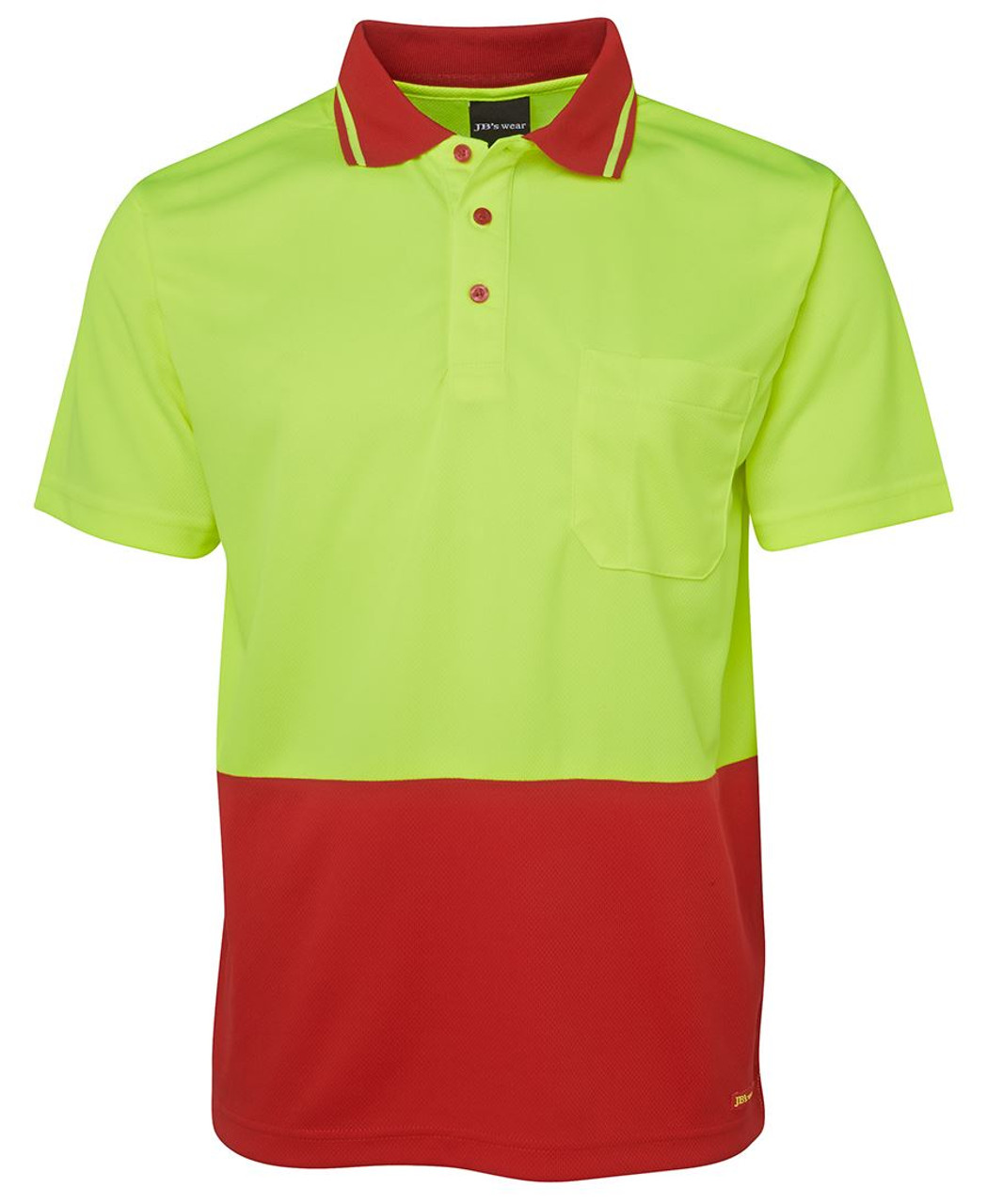 6HVNC - Adults Hi Vis Non Cuff Traditional Polo