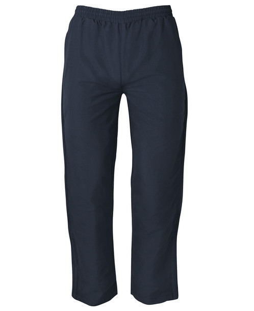 Navy - Front - 7WUZP - Podium Warm UP Zip Pant