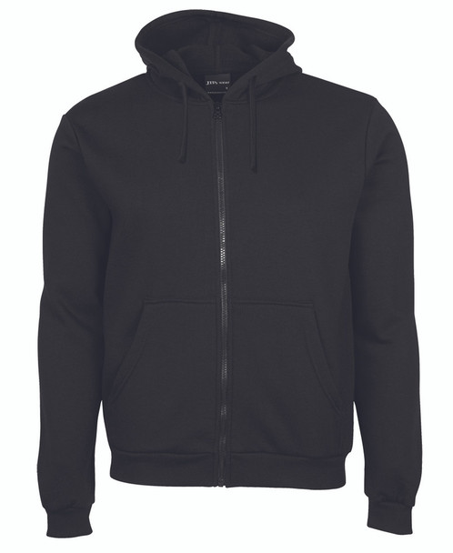 Black - Front - 3PZH - JB's P/C Full Zip Hoodie