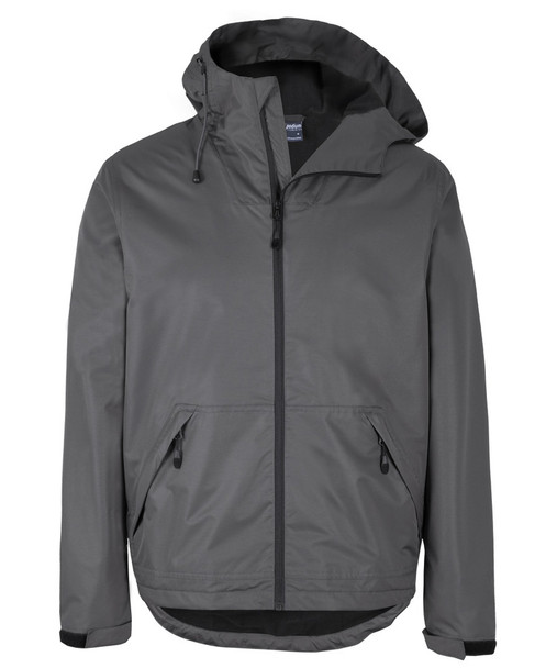 Charcoal - Front - 3TEJ - Podium Tech Jacket