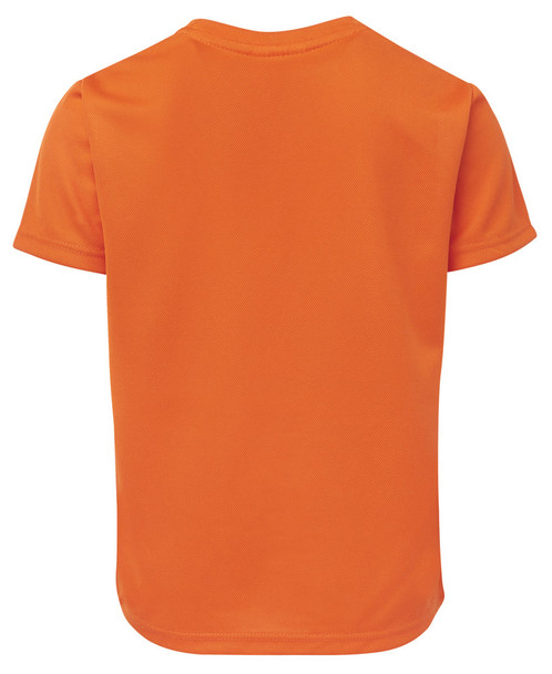 Orange - Alternate - 7PNFT - PODIUM KIDS POLY TEE