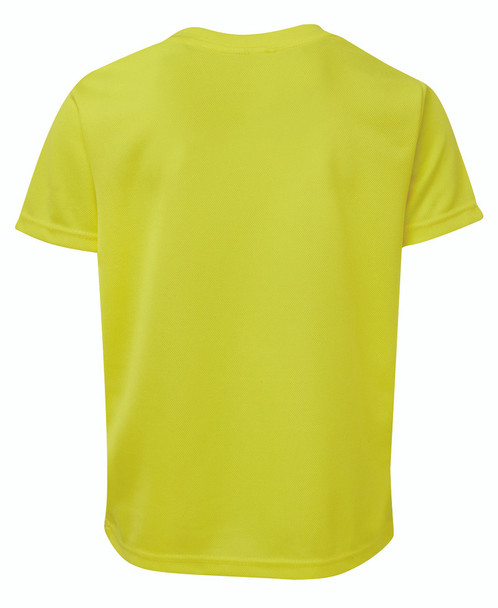Yellow - Alternate - 7PNFT - PODIUM KIDS POLY TEE