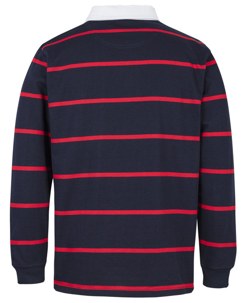 Navy / Red - Alternate - 3RYD - JB's Yarn Dyed Rugby