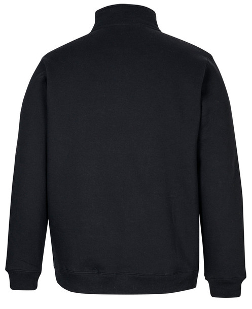 Black / Black - Alternate - 6CHF - JB's 350 Premium Trade 1/2 Zip Fleece Char Marle/Black-2Xs