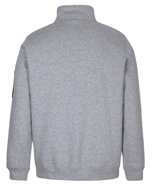 13% Marle / Black - Alternate - 6CHF - JB's 350 Premium Trade 1/2 Zip Fleece Char Marle/Black-2Xs