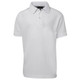 7KSP - JB's Kids S/S Poly Polo - White