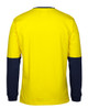 Yellow/Navy Back