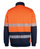 6DPS - Hi Vis 330g 1/2 Zip Segmented Tape Fleece