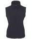 Black - Front - 3LV - JB's Ladies Polar Vest -08