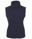 Navy - Front - 3LV - JB's Ladies Polar Vest -08