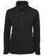 Black - Front - 3FJ1 - JB's Ladies Full Zip Polar -06