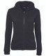Black - Front - 3PZH1 - JB's Ladies P/C Full Zip Hoodie