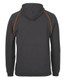 Gunmetal / Orange - Alternate - 3CFH - JB's Contrast Fleecy Hoodie -S
