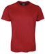 Red - Front - 7PNFT - PODIUM KIDS POLY TEE
