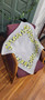 Handmade Crocheted Baby Blanket Square Jungle Gray Moss Stitch 28x28 inch