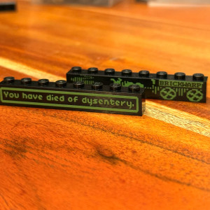 Dysentery Badge Brick