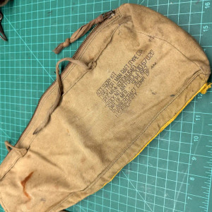 USAF 1 Man Raft Survival Accessory Kit Bag - Korean War