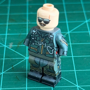 Brickmania F-105D Thunderchief Pilot - Incomplete