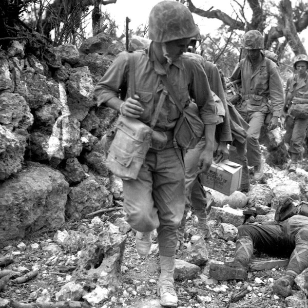 WWII US Navy Corpsman - Okinawa 1945
