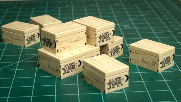 WWII C-Ration Crate