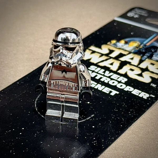 Lego Star Wars Magnetic Silver (Chrome) Stormtrooper 852737