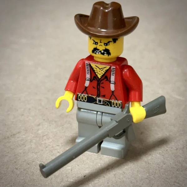 Lego Western Bandit 2 (Flatfoot Thompson / Flatfoot Thomsen / Prairie Pete) - ww008 III