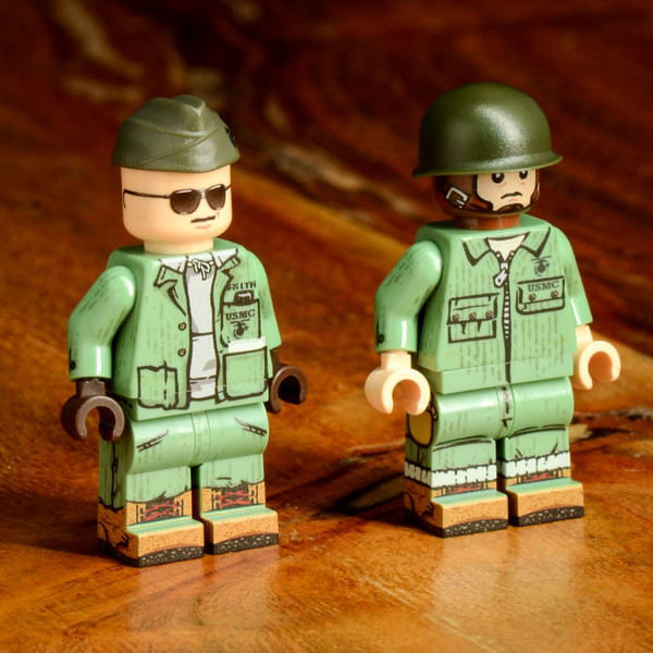 WWII US Paramarines - Jumpmaster and Parachutist