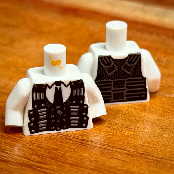 Custom Printed Minifigure Torsos
