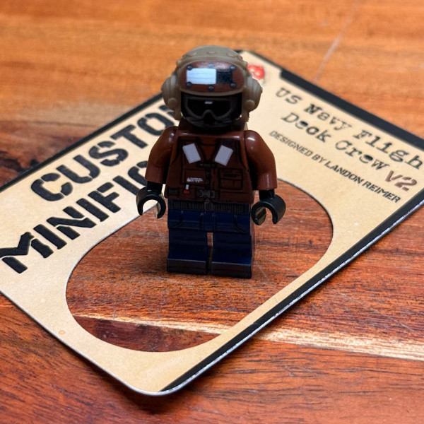 Brickmania US Navy Deck Crew V2 - brown