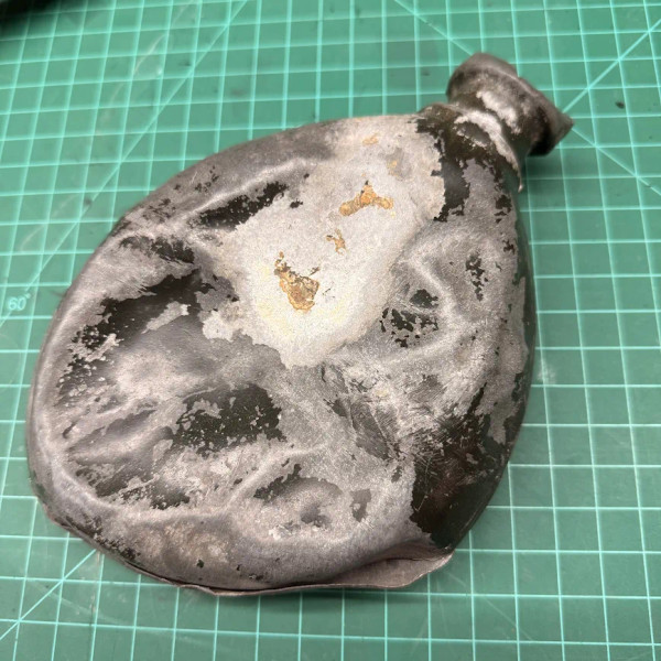 WWI Relic Dug German M15 Ersatz Steel Canteen