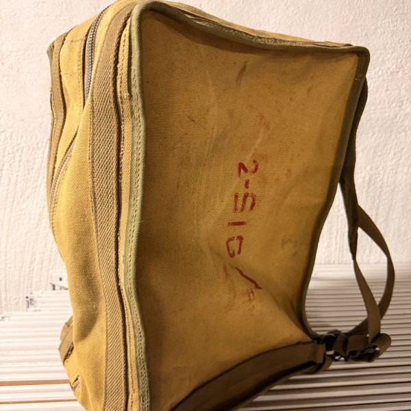 WWII USN TBX Radio Bag Navajo Code Talker Unit Marked CWP 10027A