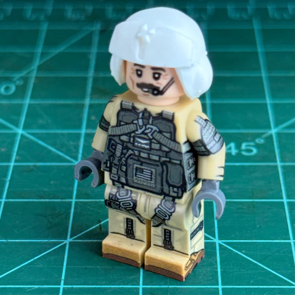 Brickmania MH-X Ghost Hawk Pilot - Incomplete