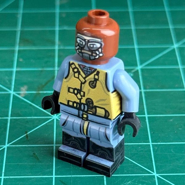 Brickmania Bf-109E German Pilot - Incomplete