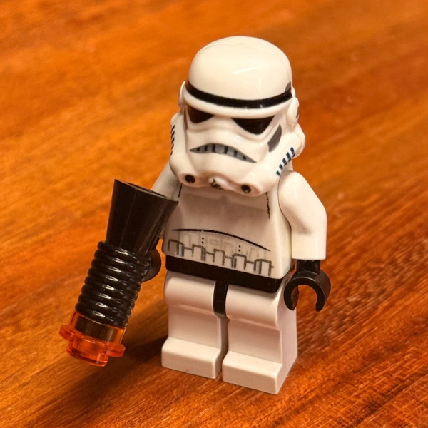 Imperial Stormtrooper I - Black Head, Dotted Mouth Helmet - sw0188