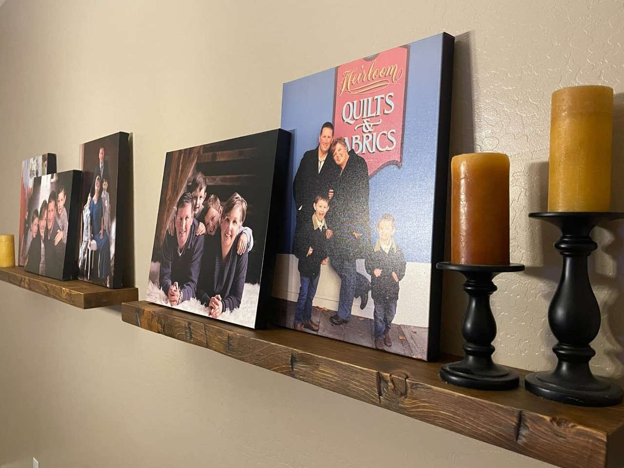 2 Inch Thick x 7 Inch Deep Hand Hewn