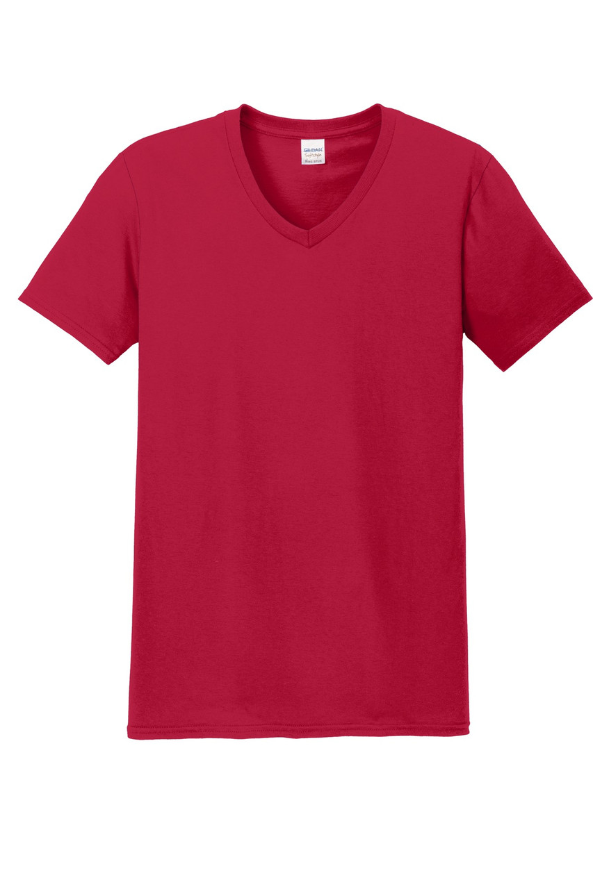 64V00 - Gildan Softstyle V-Neck T-Shirt