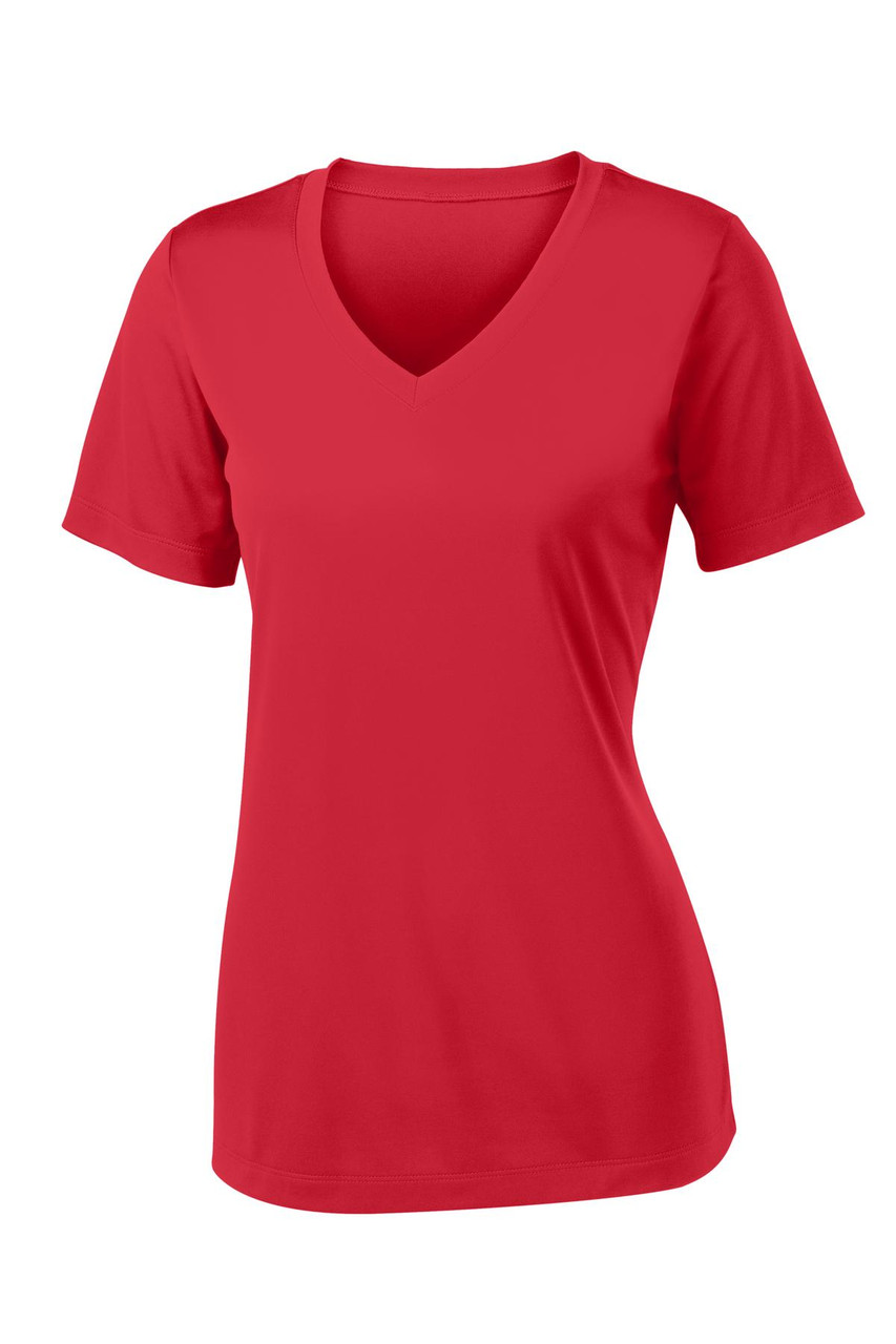 【希少★美品】350G THE ART OF PUTTING 33NEWPORT LST353 - Sport-Tek Ladies V-Neck Competitor Tee