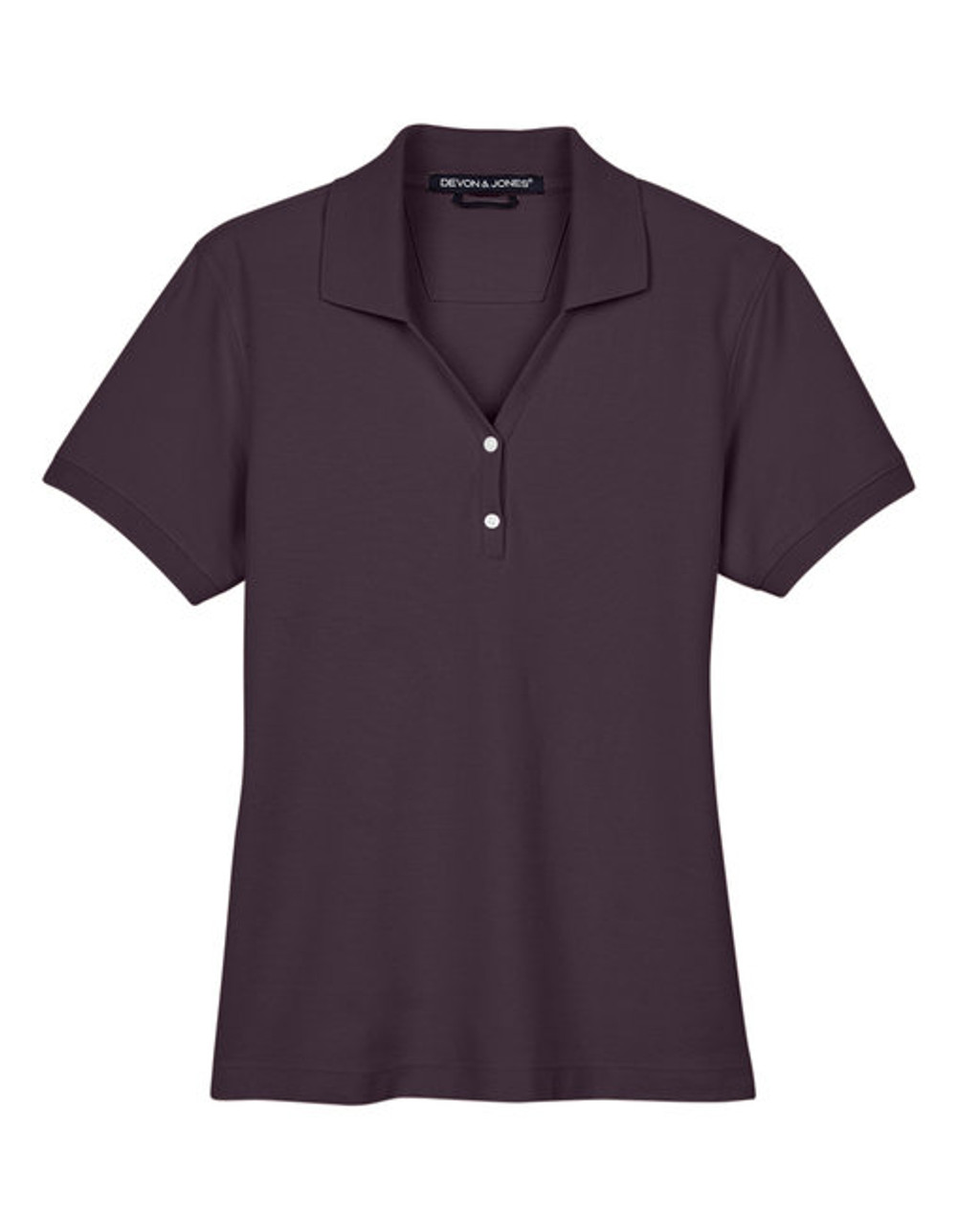 トップス Shawl Collar S/S Polo - Cotton Pique M C46747s.jpg