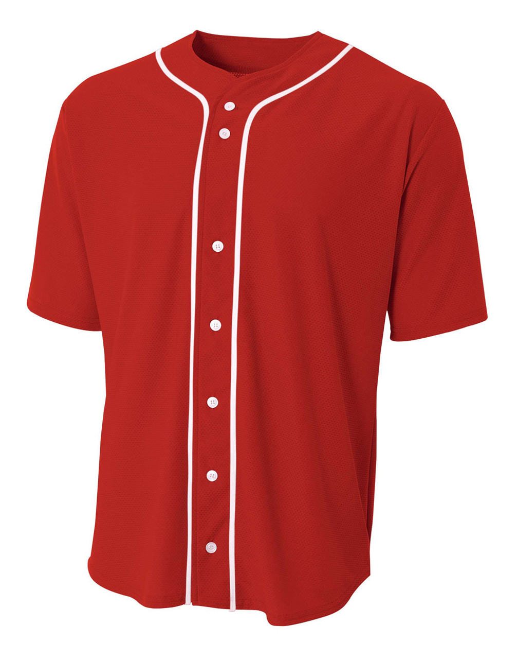 Full Button Baseball Jerseys