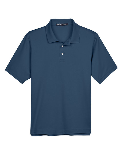 メンズ Polo t 6xb DG200 - Devon & Jones Men's Pima-Tech™ Jet Piqué Polo