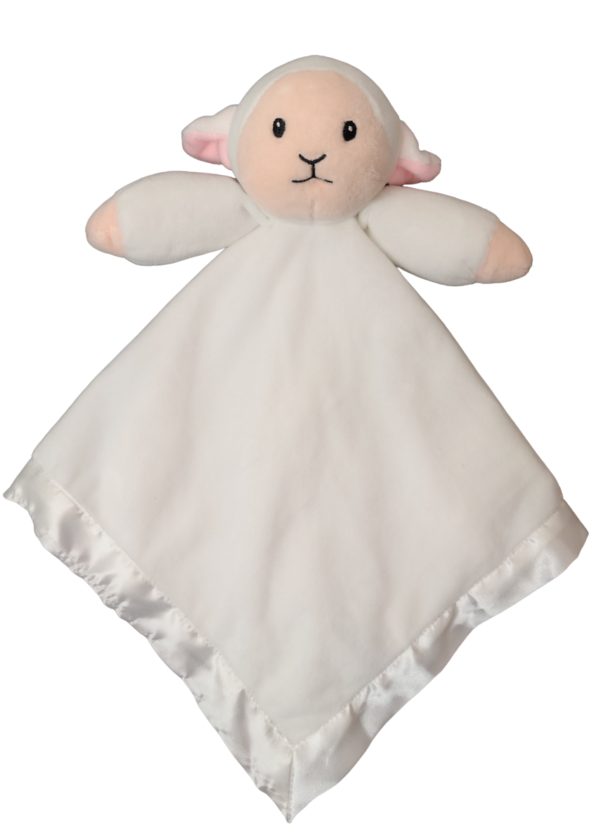White Baby Lamb Blanket