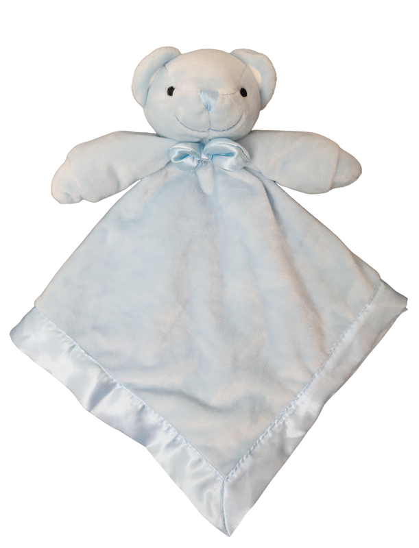 Blue Baby Bear Blanket