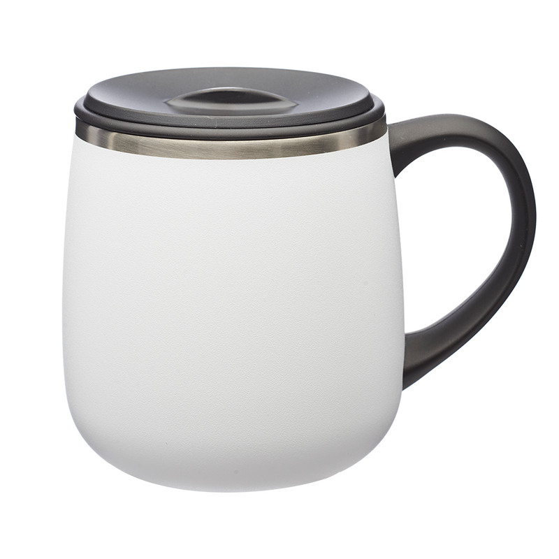 11 oz. Stainless Steel Coffee Mugs with Lid