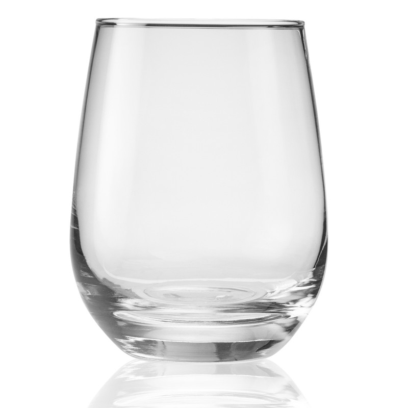 15.25 oz. Libbey Stemless White Wine Glasses