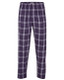 Flannel pants with pockets