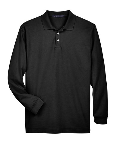 philme longsleeve polo サイズ4 Black__42539.1658988653.386.