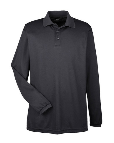 トップス MARKA POLO 1B CHARCOAL 2 Merz b. Schwanen Loopwheeled Pikee Poloshirt - Charcoal